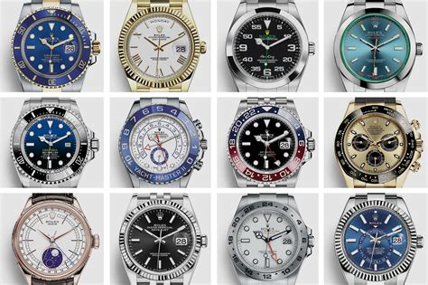 kinds of rolex|rolex watch models by year.